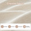 Canapé modulaire en forme de L avec repose-pieds Cloud, tissu en chenille doux, dossier à coussin touffeté, mousse haute densité pour des espaces polyvalents