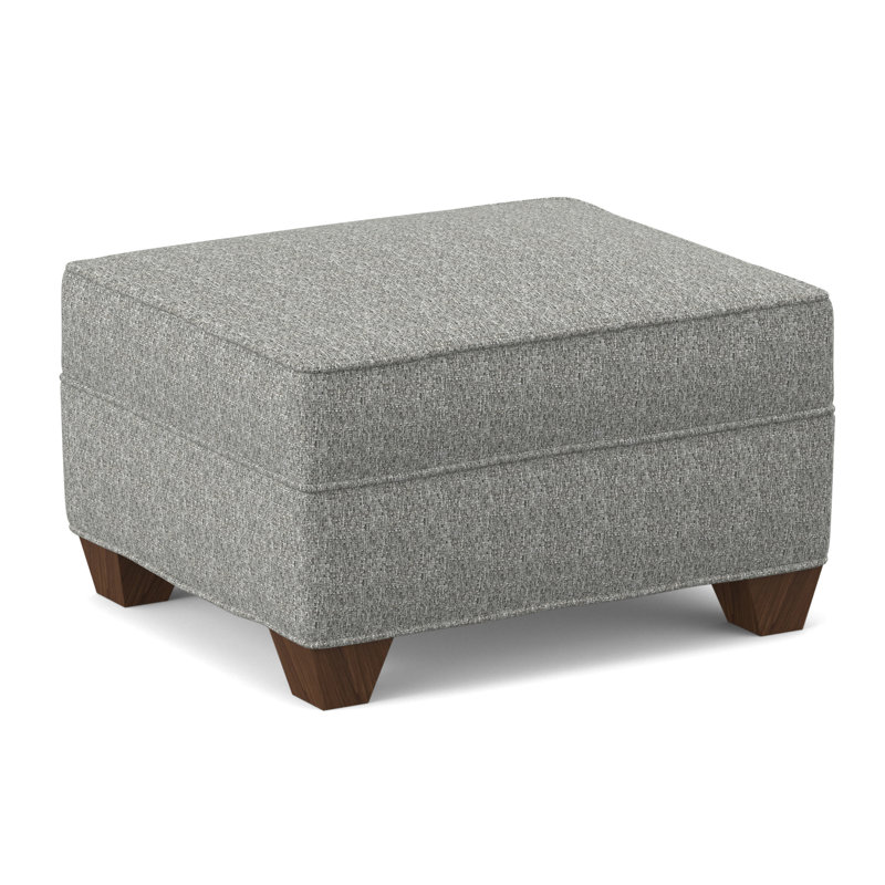 Repose-pieds rectangulaire large de 26 po Phillips, Noyer Montana, Connelly Dove