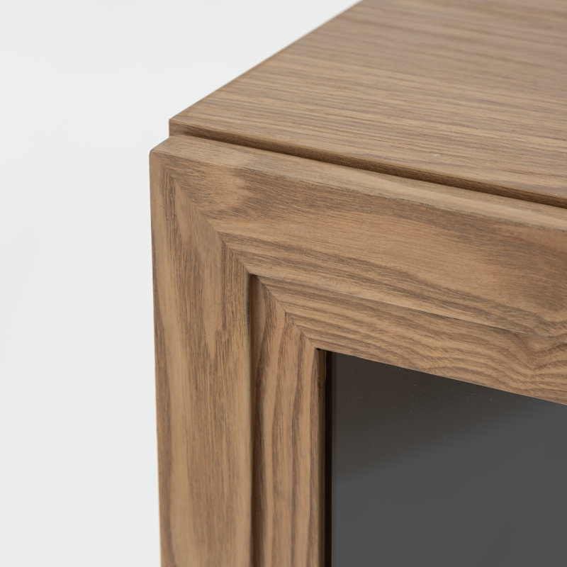 Garde-manger 62 "avec tablettes réglables Hokona, Bois naturel
