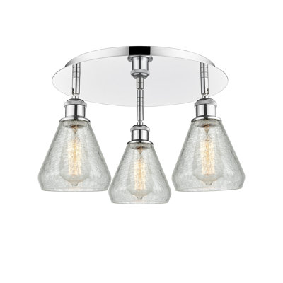 Beaonca Glass Flush Mount
