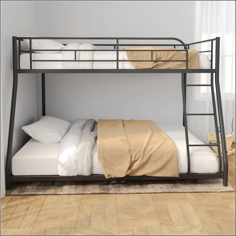 Metal Twin Over Full Bunk Bed