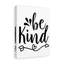 Be Kind Arrow - Wrapped Canvas Print-1505908795