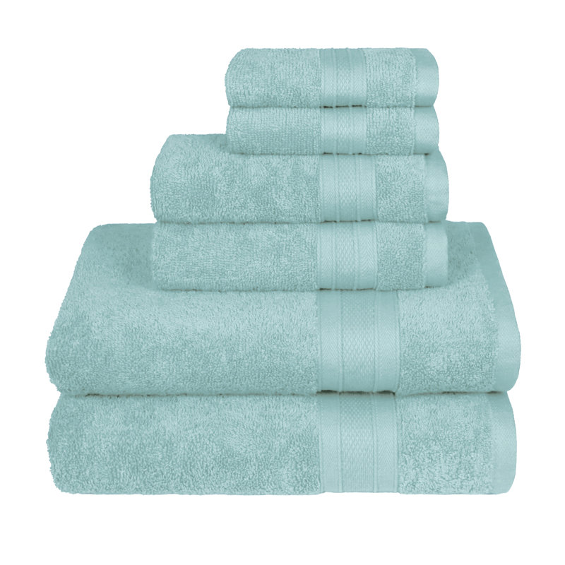 Soft Comfort 6 PC Set, Nile Blue