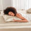 Ensemble de draps de luxe en satin simple, sans plis-122563680-122563682