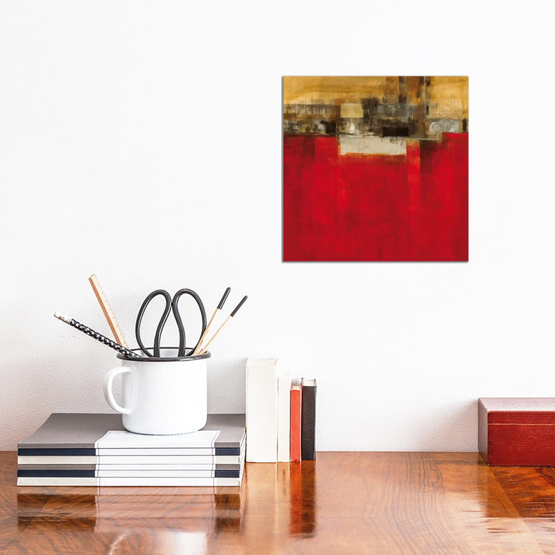 New Cities IV by Cape Edwin - Wrapped Canvas Painting, 30.48 cm H x 30.48 cm W