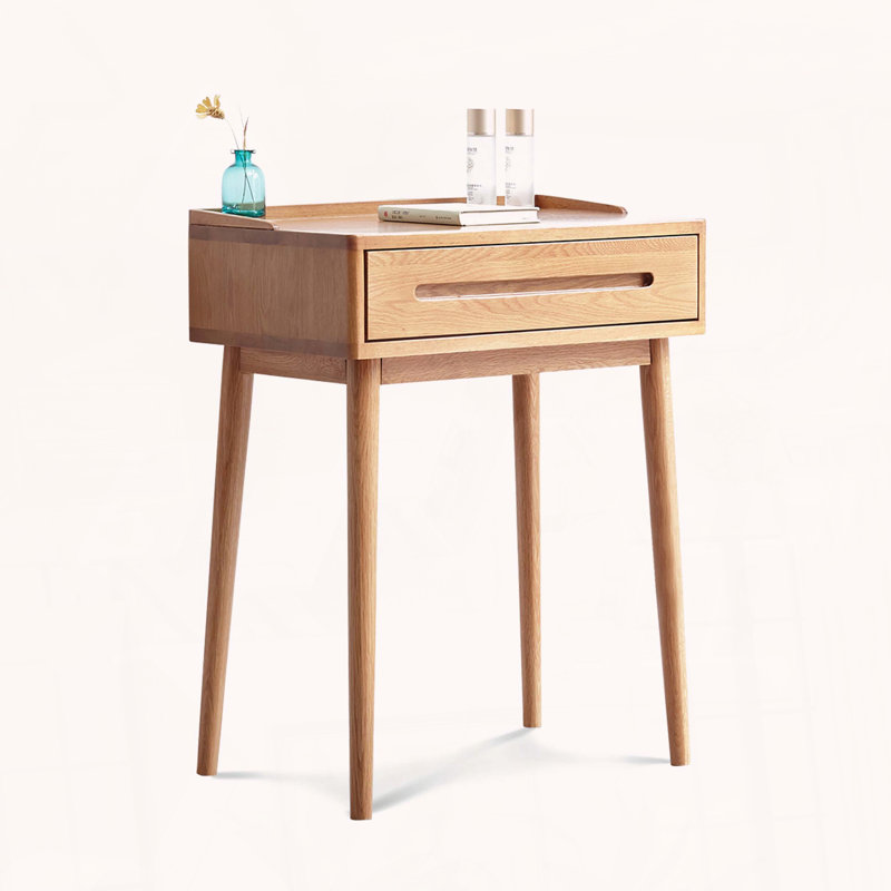 Commode en bois massif avec tiroir de rangement
