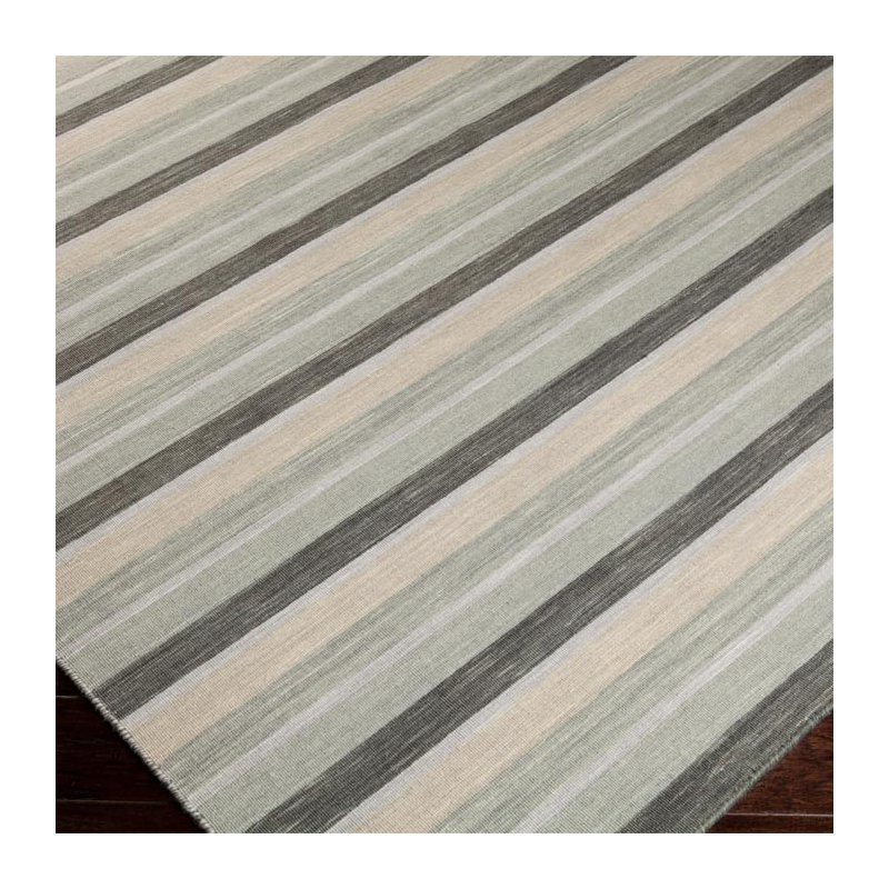 Lanny Flatweave Wool Geometric Indoor Rug, Rectangle 3'6" x 5'6"
