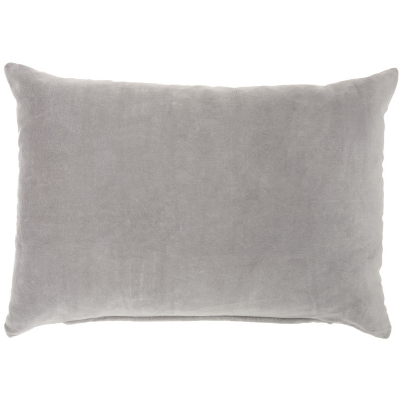 Housse de coussin carré et insert, Taupe, 14 po x 20 po, Rectangulaire