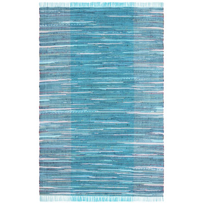 Mcleod Rag Rug Flat Weave Cotton Striped Rug