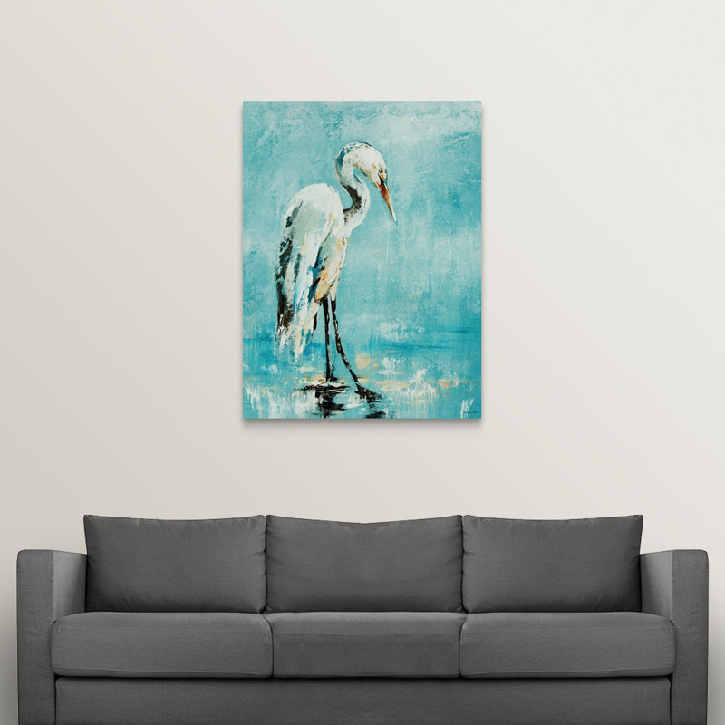 « matinée de la salle de bain », impression, H 36 po x l 27 po x P 1,5 po, Toile tendue