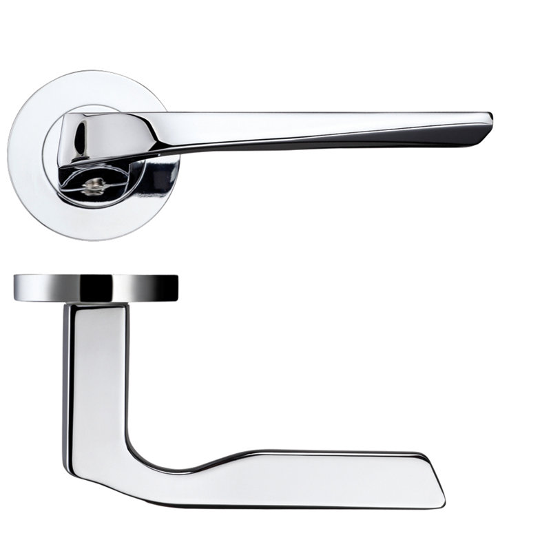 Carina Internal Door Handle Pack, Polished Chrome