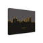«Reading England Skyline Glow II» par Michael Tompsett, impression sur toile tendue-870347063