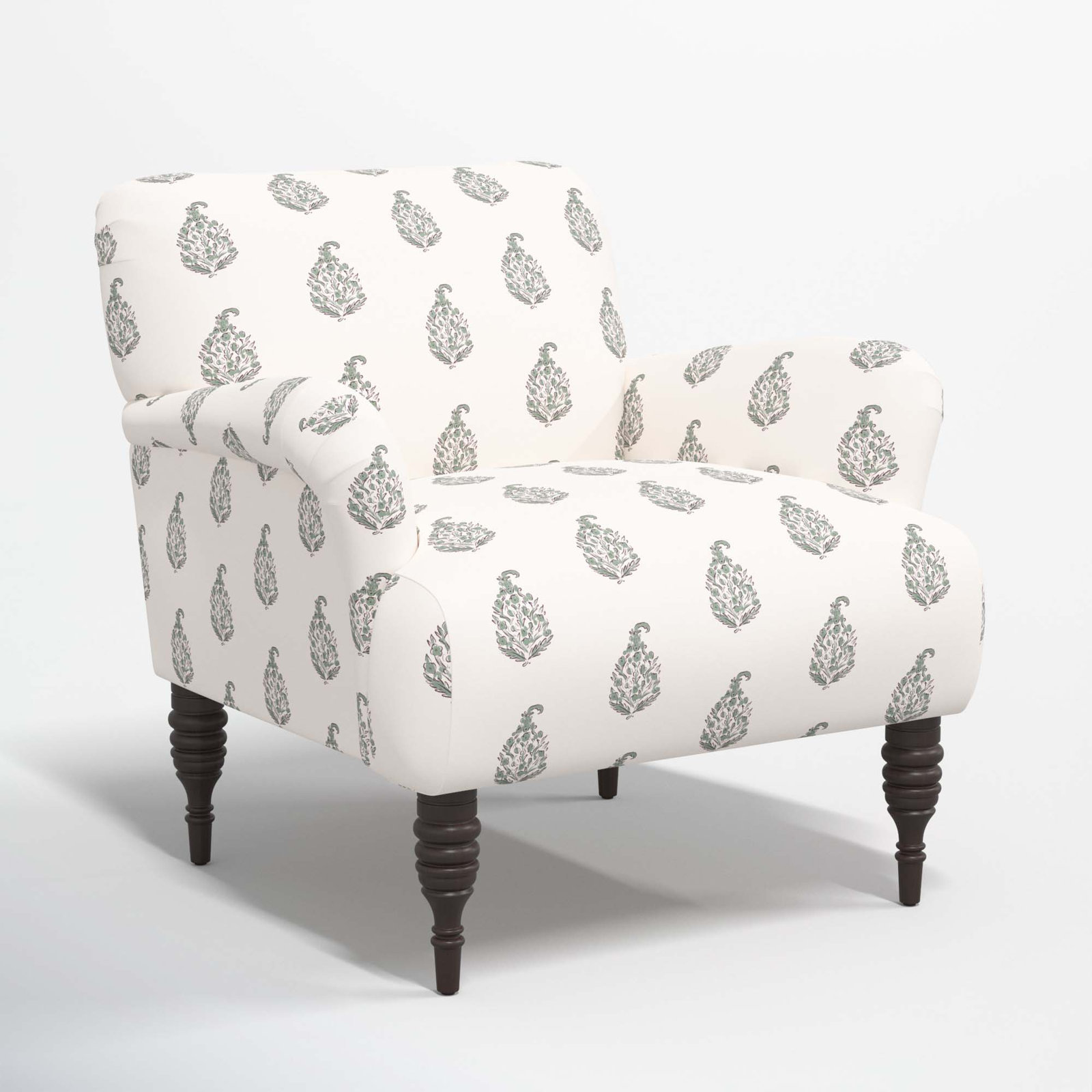 Allura Armchair, Anika Sage