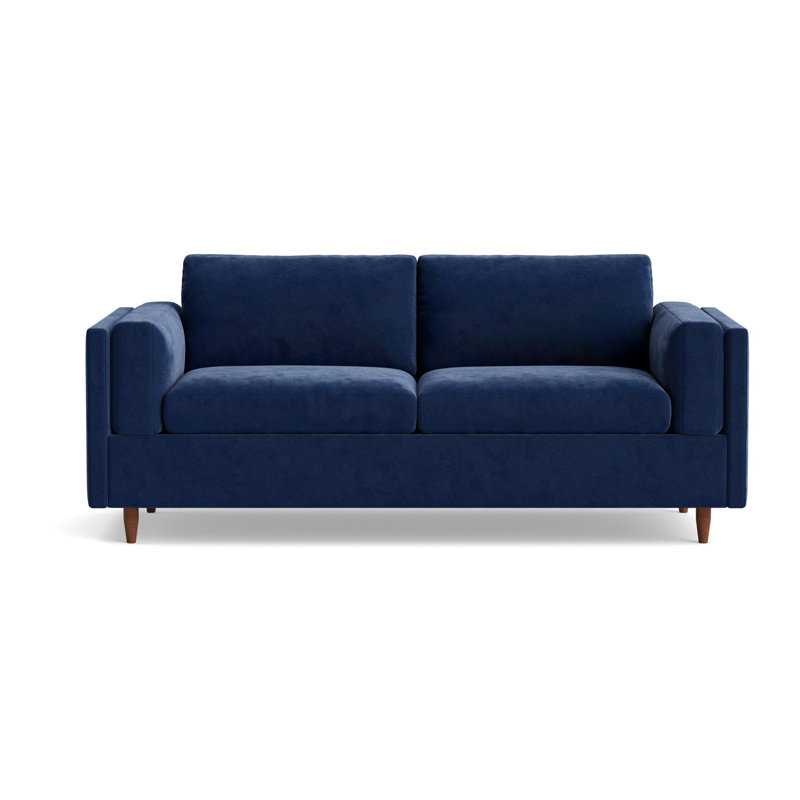 Skinny Fat Sofa Bed, Performance Velvet - Uniform