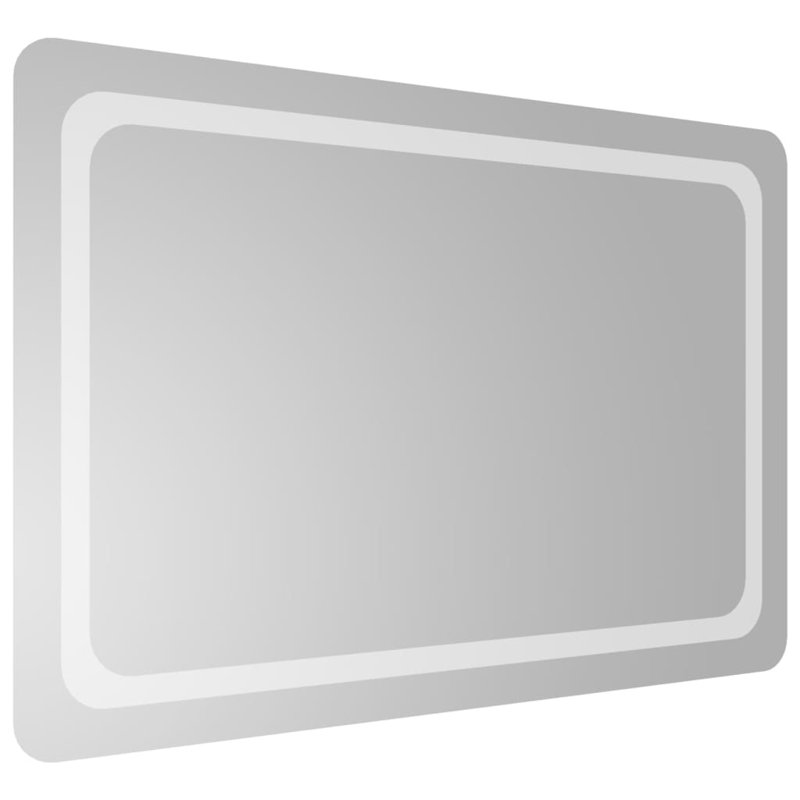 Flat Wall Mirror, 60 cm H x 90 cm W