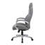 Fauteuil de direction Kelly à dossier cousu gris Caressoftplus-117561223