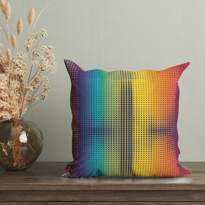 Housse de coussin réversible