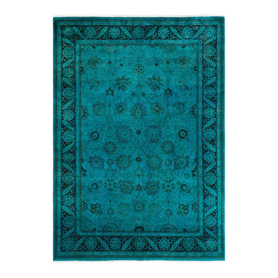 Xzavious One-of-a-Kind 6' 1" X 8' 9" Hand Knotted Area Rug