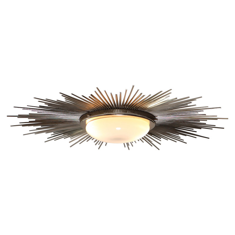 Luminaire Sunburst - nickel