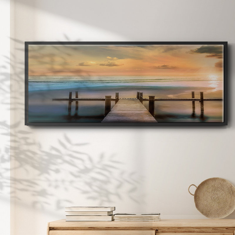 Malibu, toile encadrée, H 20 po x l 50 po