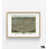 Tan Single Picture Framed with Mat