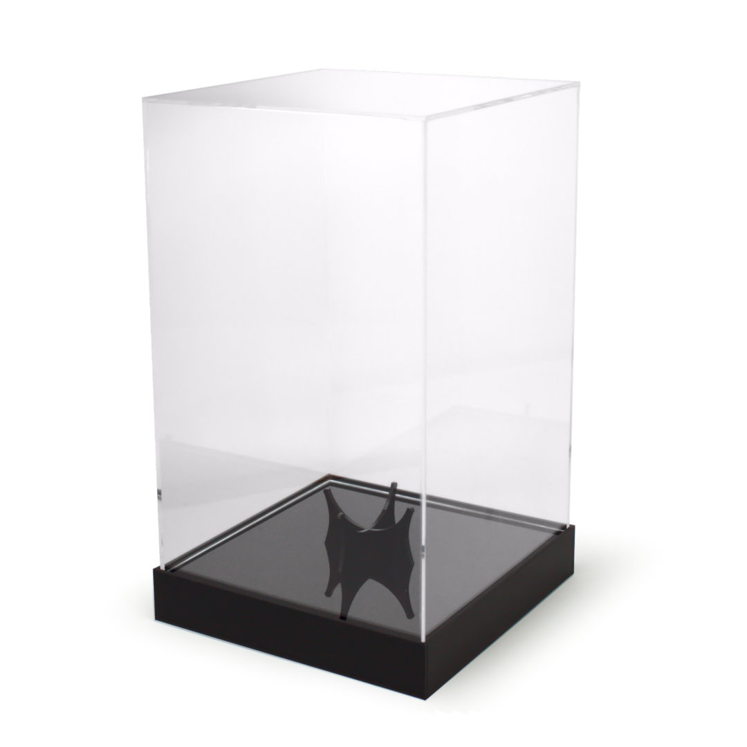 Premium Rugby Ball Display Case - Vertical