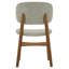 Chaise de salle à manger Fargo, teinture noyer foncé-652536559