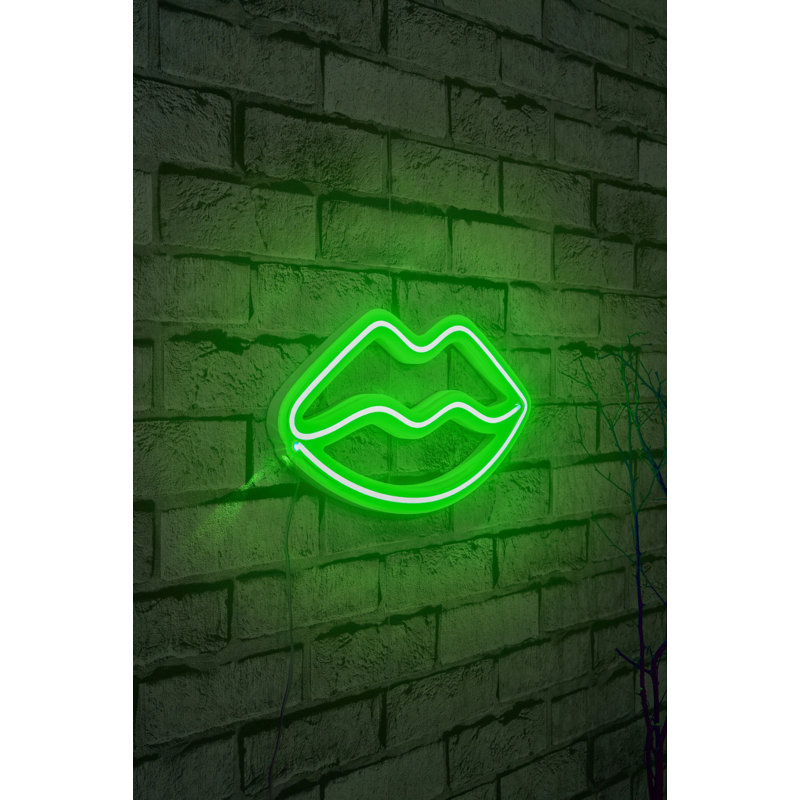Bande d'éclairage à DEL flexible au néon, vert, 14,2 x 7,5 x 0,8 pouces | Étanche IP67, gabarit en mousse de PVC, 12 V DC, système de suspension murale intégré | Écoénergétique (20,2 watts) | Parfait pour la décoration intérieure et les événements