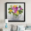 Rose Tea - Reproduction d'art sur toile encadrée-1557760092-1557760422