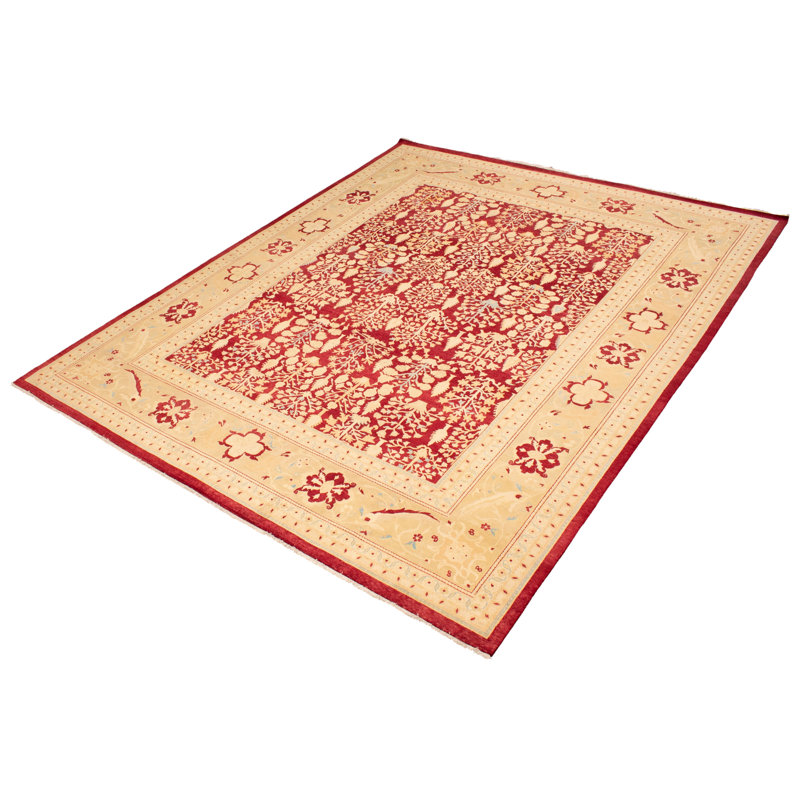 Tapis rouge foncé 18 pi 20 po x 15 pi 3 po Arabelle 18 de 20