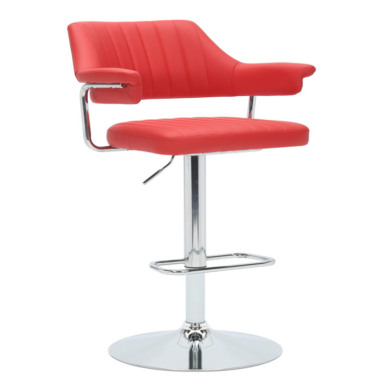 Swivel Upholstered Bar Stool