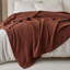 Couverture 100% coton tissé gaufré-741145725-748440268