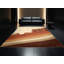 Tapis brun doux et moelleux au look rustique et moderne de style rétro Tonnele-1114909077