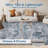 Neutral Area Rugs 5x7 Washable, Soft Vintage Distressed Large Bedroom Rug Foldable Indoor Floor Carpet, Retro Abstract Farmhouse Low Pile Taupe Multi-2011964988