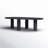 Table basse ovale en bois massif Toriano-102742070