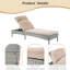 Chaise longue d'extérieur en osier Arshleen-1510558530