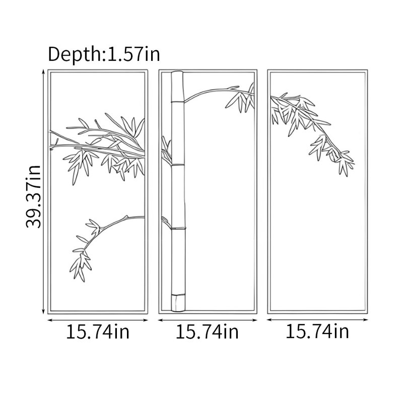 New Chinese-style creative wall decor