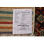 Tapis beige / rouge en laine noué à la main de conception unique 4 pi 2 po x 6 pi 0 po New Age