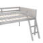 Lit mezzanine double en bois gris avec construction-241233904-241233911