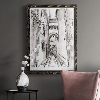 " Europe Street Sketches II " Print