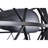 26 Inch Industrial-Contemporary Style Matte Black Oil-Rubbed Finish Ceiling Lighted Fan with Remote