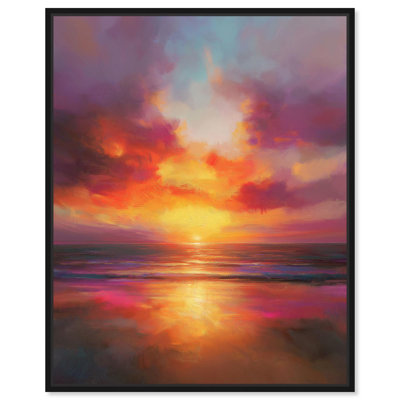 Peinture sur toile Seascape III par Art Remedy