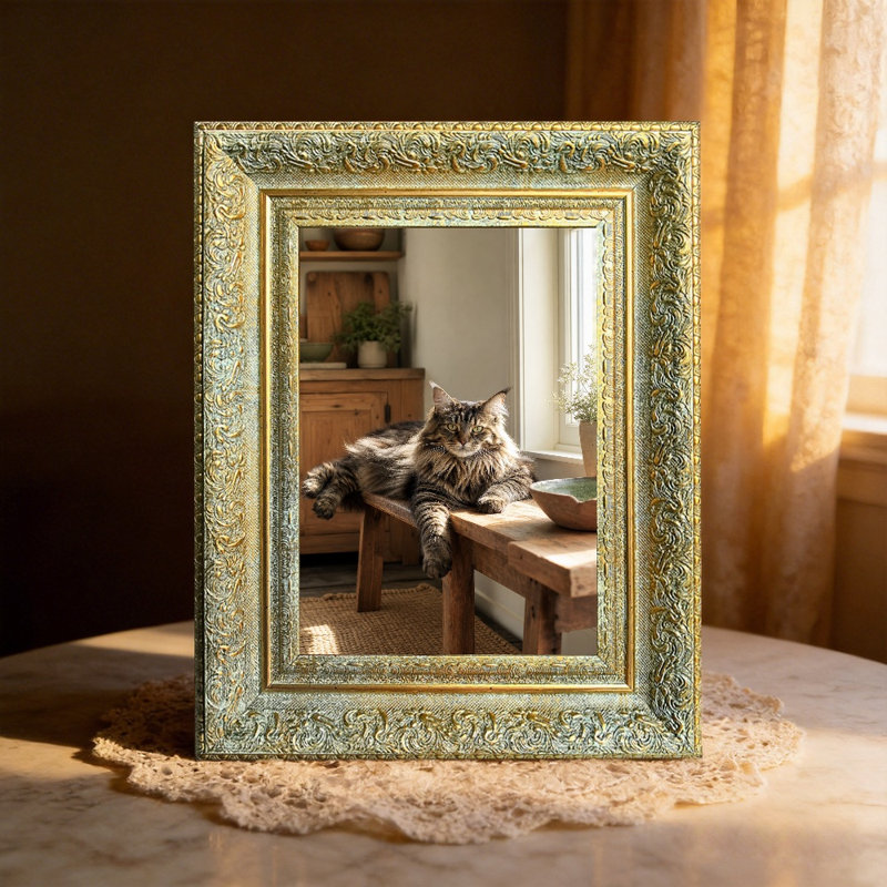 Cadre photo 8 "x 10" 8 pièces, Antique Gold, 1, 8" W x 10" H