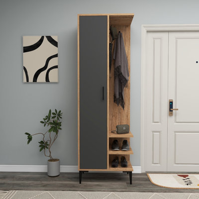 Anabal Hall Tree 60cm Wide with Shoe Storage