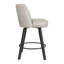 26''H Swivel Counter Stool With Solid Wood Frame-1985502148