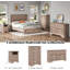 Commode double en bois 7 tiroirs Coghiel-105513580