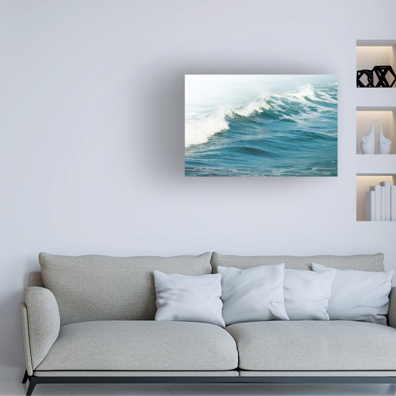 «White Oceans 66» par Ian Winistanley - photographie sur toile tendue, H 12 po x l 19 po x P 2 po
