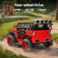 Ride-On Jouets Outfunny 24 volts véhicules tout-terrain à piles avec télécommande-94621299