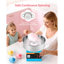 Machine à barbe à papa commerciale, machine à barbe à papa électrique 1000W, facile à utiliser avec un bol en acier inoxydable de 15 pouces et une cuillère à sucre, fait des bonbons durs pour l'anniversaire des enfants à la maison, fête de famille, bleu-115953304