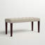 Iolanthe Polyester Upholstered Bench Entryway Bench-1268696463